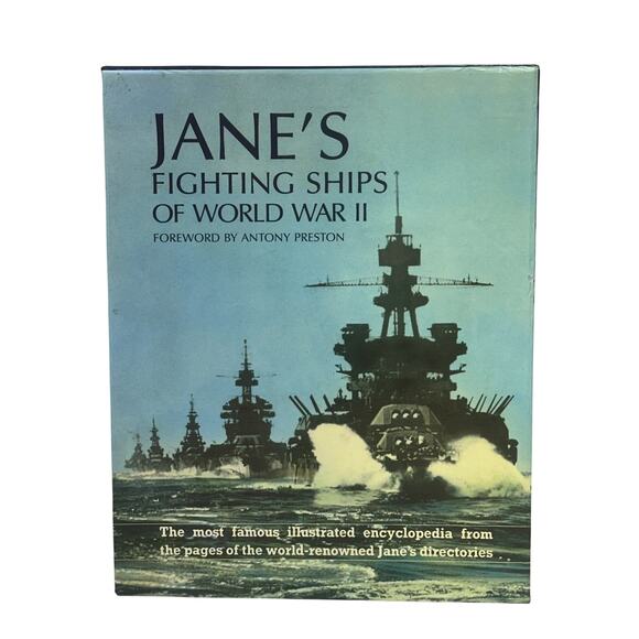 'Jane's Fighting Ships of World War II' Encyclopedia Two Volumes Boxed Set - Picture 1 of 6